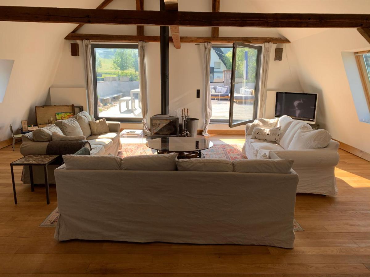 Design Appartment With Big Terrace Halsenbach Esterno foto